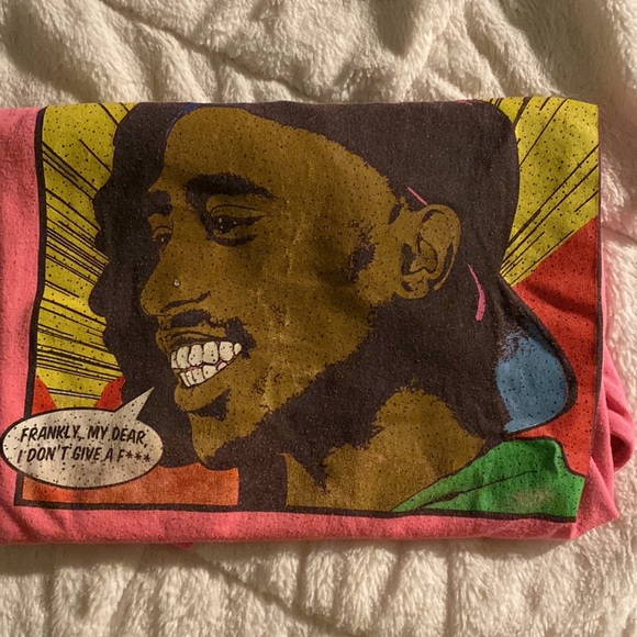 Pink Poetic Justice Oversized Tee - Picture 3 of 3